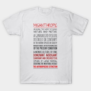 MISANTHROPY/2 T-Shirt